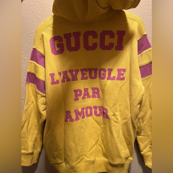 New Gucci GG Logo Hoodie Size S Oversized / US XL - Picture 11 of 13